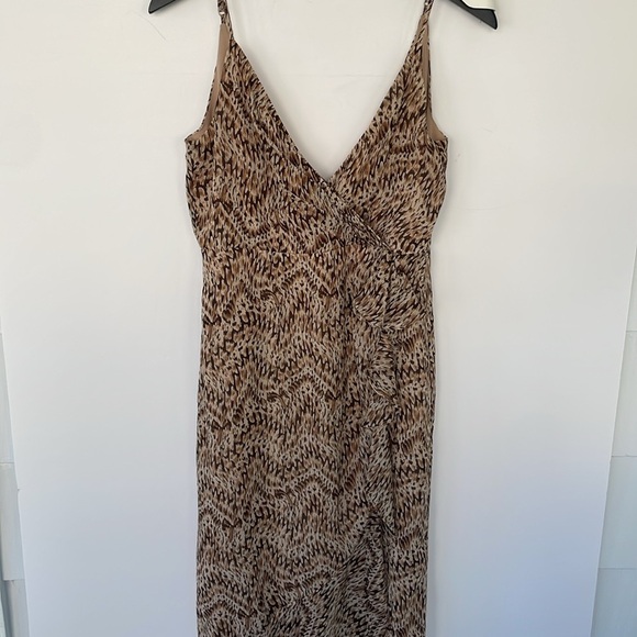 Bardot Revolve Cascading Ruffle Printed Ellie Midi Dress Slip Dress Sundress 8/M - Picture 11 of 17